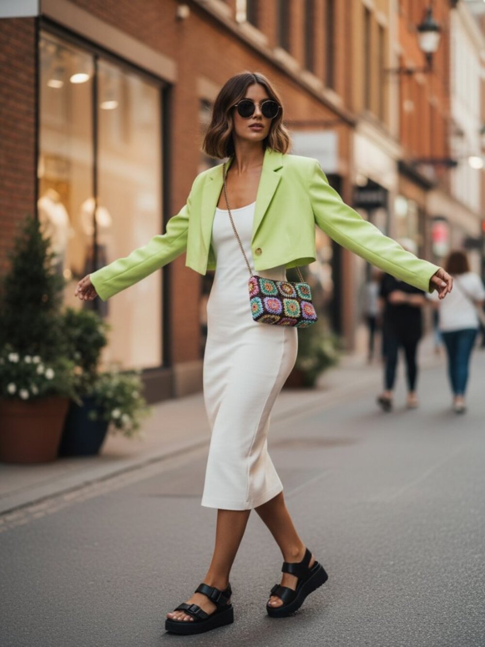 Urban Outfitters Cropped Blazer Size M